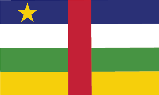 جمهورية افريقيا الوسطى flag