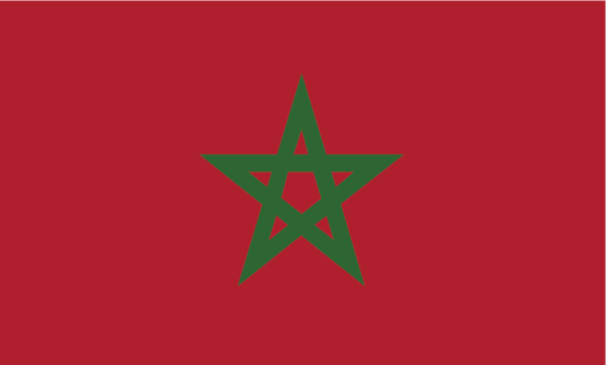 المغرب flag