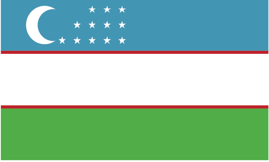 أوزبكستان flag