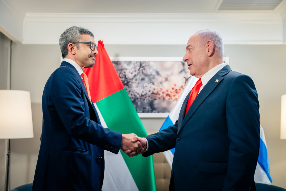 Abdullah bin Zayed urges urgent end to Gaza war in meeting with Israeli Prime Minister in New York